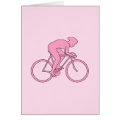 Cyclist in Pink (Front)