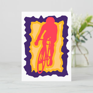 Cyclist Invitations