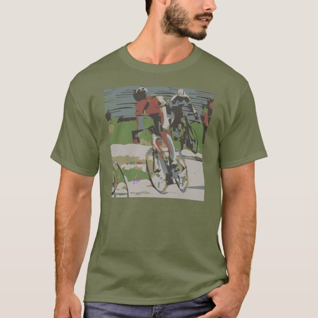 Cyclist Men's T-Shirt (Front)