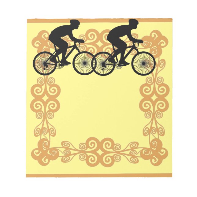 Cyclist Notepad (Front)