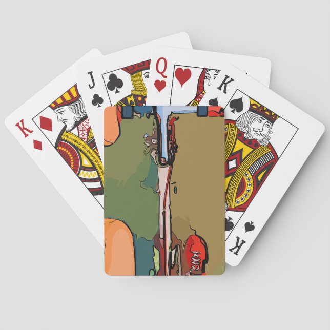 Cyclist Poker Cards (Back)