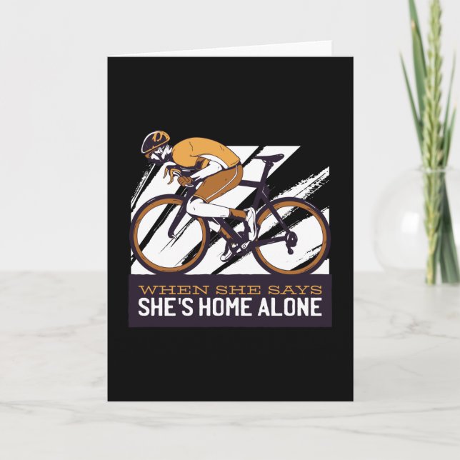 Cyclist Quote Card (Front)