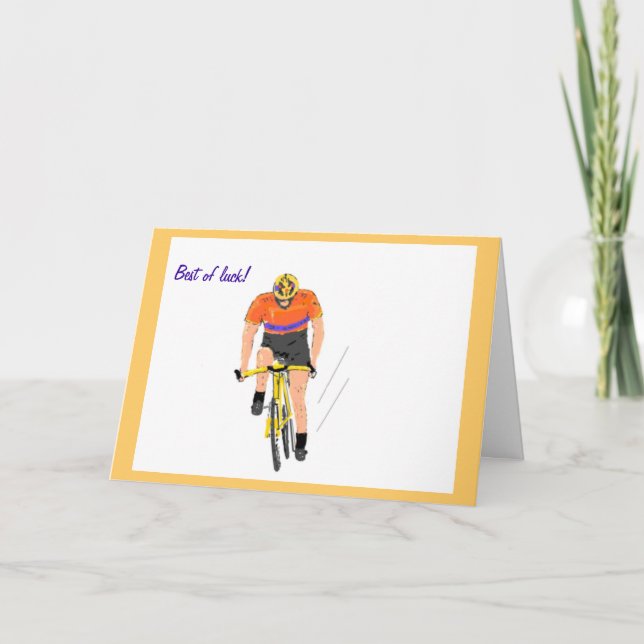 Cyclist Racing Card (Front)