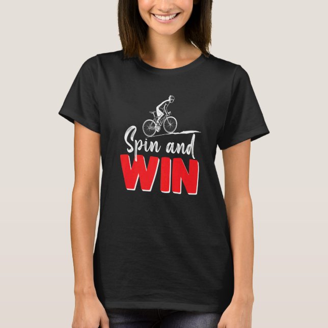 Cyclist Road Bicycle Racing Biker Offroad Bike Rac T-Shirt (Front)