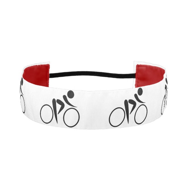 Cyclist, Spin Class Athletic Headband (Front)