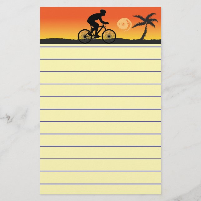 Cyclist Stationery (Front)