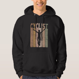 Cyclist Vintage Cycling Retro Bicycle Road Bike Cy Hoodie