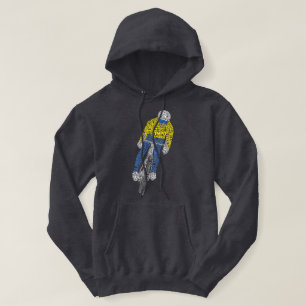 Cyclist Word Art Bicycle Bike Hoodie