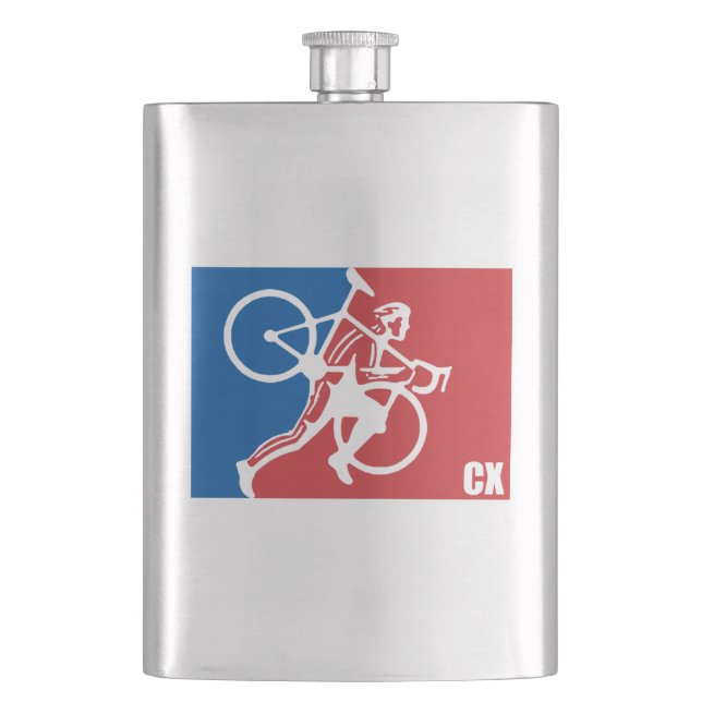 Cyclocross All-Star Hip Flask (Front)