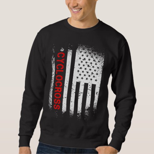 Cyclocross American Flag Sweatshirt