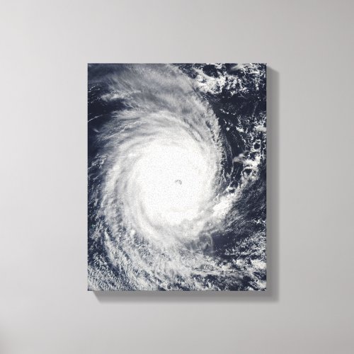 Cyclone Adeline_Juliet moving west Canvas Print