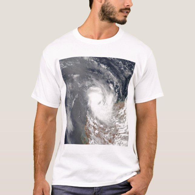 Cyclone Dominic off the shore of Western Austra T-Shirt (Front)