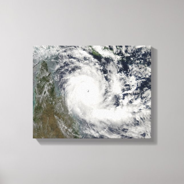 Cyclone Ingrid Canvas Print (Front)