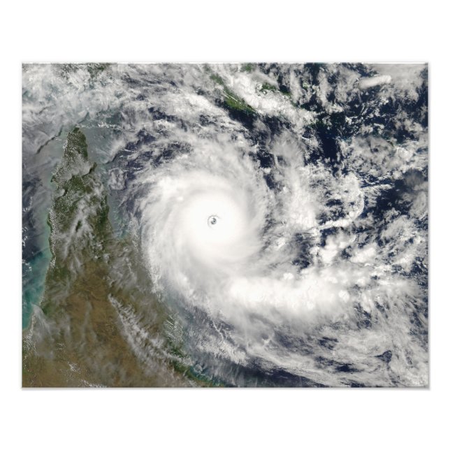 Cyclone Ingrid Photo Print (Front)