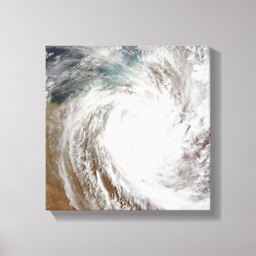 Cyclone Laurence moves far inland Canvas Print
