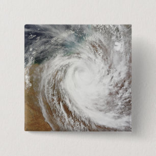 Cyclone Laurence moves far inland Pinback Button