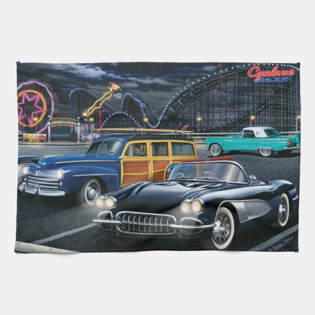 Cyclone Racer 2 Kitchen Towel (Horizontal)