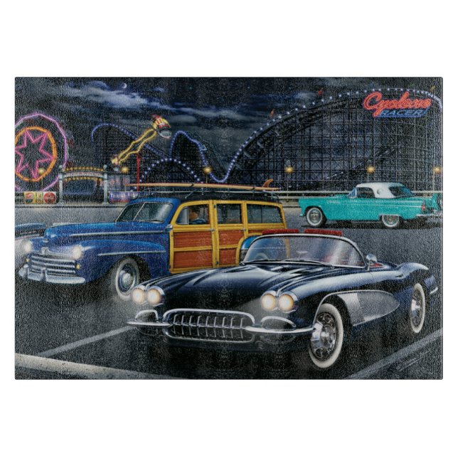 Cyclone Racer Cutting Board (Front)