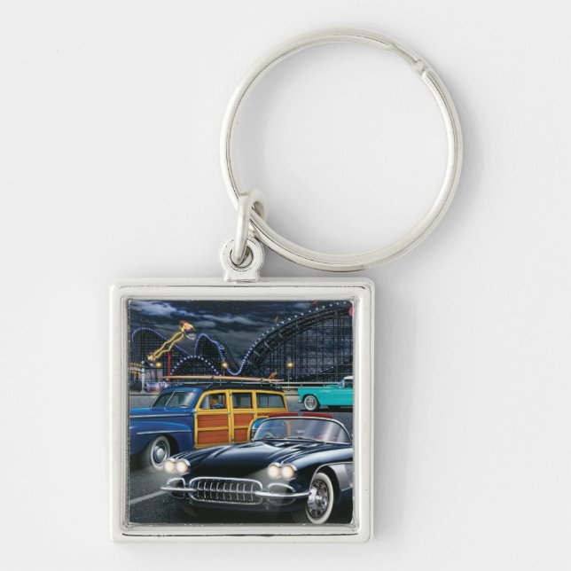 Cyclone Racer Keychain (Front)