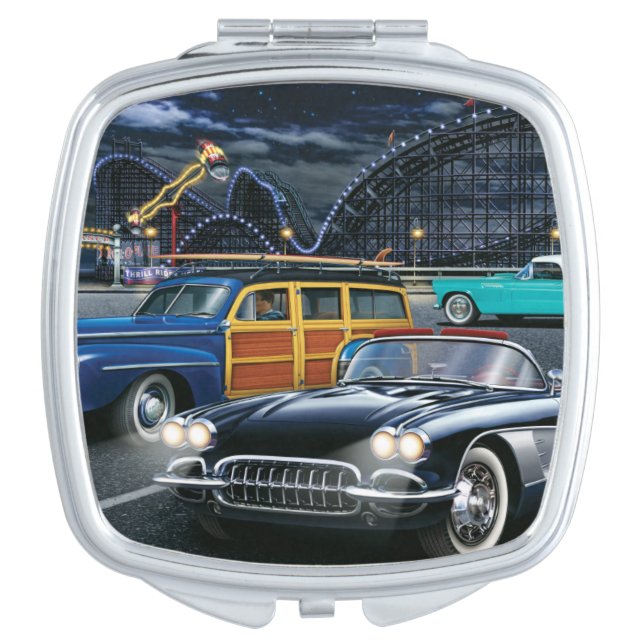 Cyclone Racer Mirror For Makeup (Front)