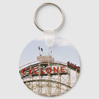 Cyclone Roller Coaster - Coney Island keychain
