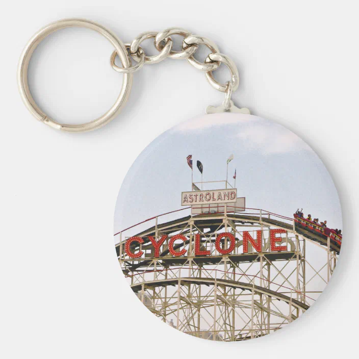 Coney Island Rollercoaster Key Chain 