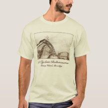 Cyclone Rollercoaster Adult T-shirt