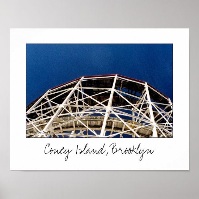 Cyclone Rollercoaster Poster (Front)