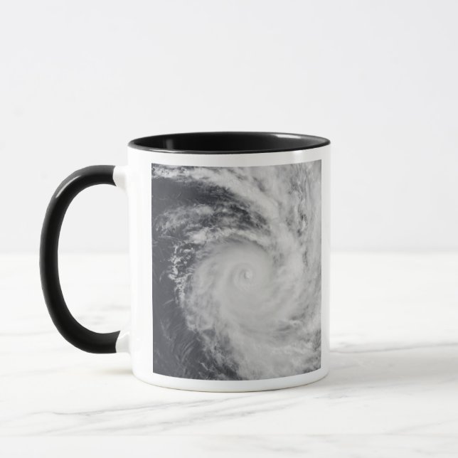 Cyclone Zoe in the South Pacific Ocean Mug (Left)