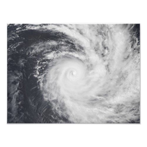 Cyclone Zoe in the South Pacific Ocean Photo Print
