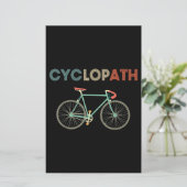Cyclopath Funny Bicycle Cyclist Humor (Standing Front)
