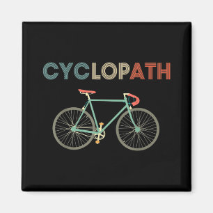 Cyclopath Funny Bicycle Cyclist Humor Magnet