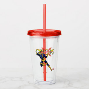 Cyclops Character Pose Acrylic Tumbler