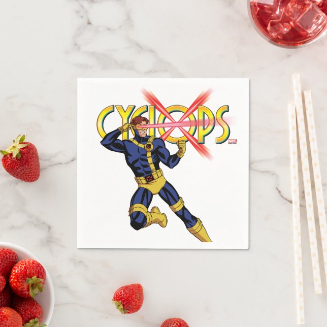 Cyclops Character Pose Napkins (Insitu)
