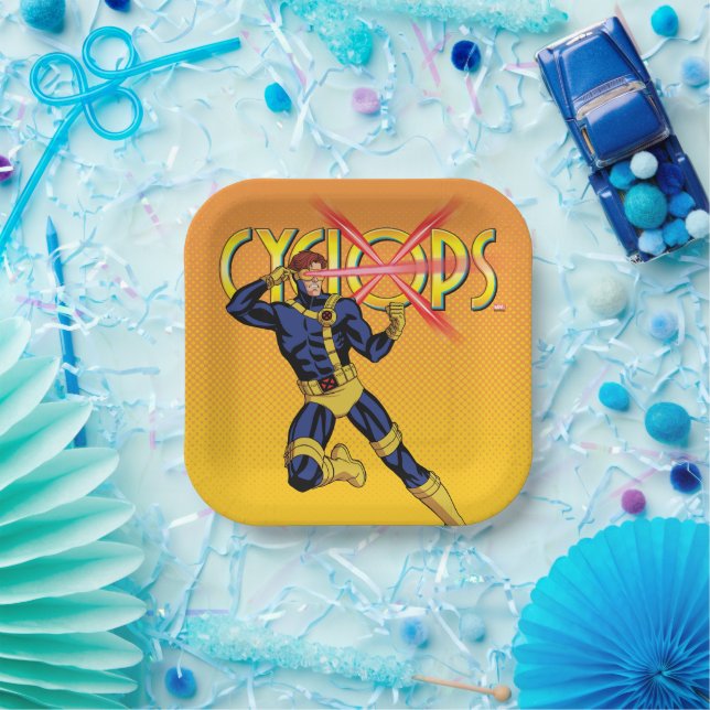 Cyclops Character Pose Paper Plates (Party)