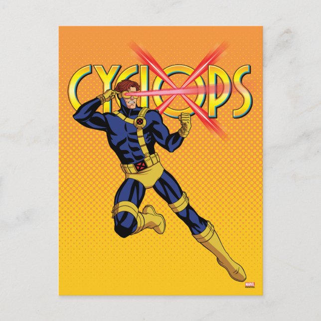 Cyclops Character Pose Postcard (Front)