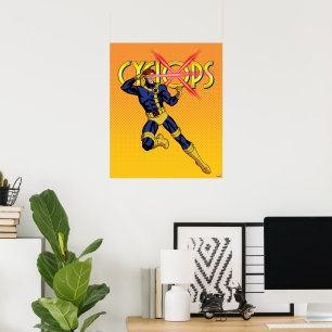 Cyclops Character Pose Poster