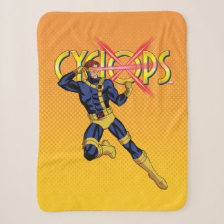 Cyclops Character Pose Sherpa Blanket