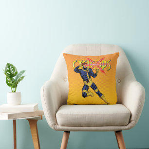 Cyclops Character Pose Throw Pillow