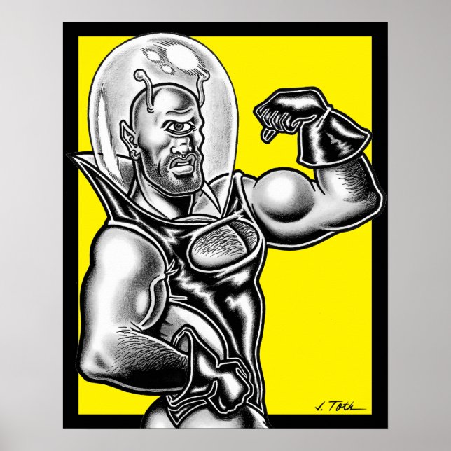 Cyclops/Closeup Poster (Front)