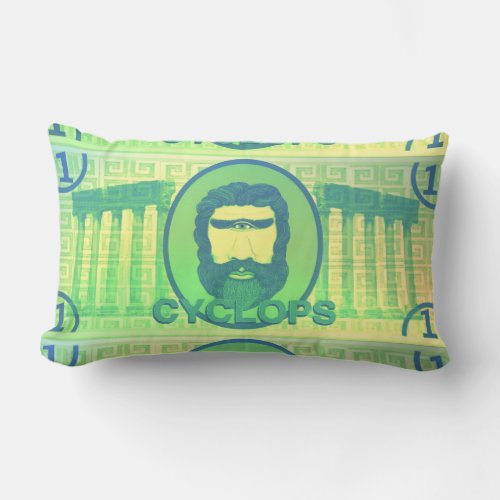 Cyclops Dollar Lumbar Pillow