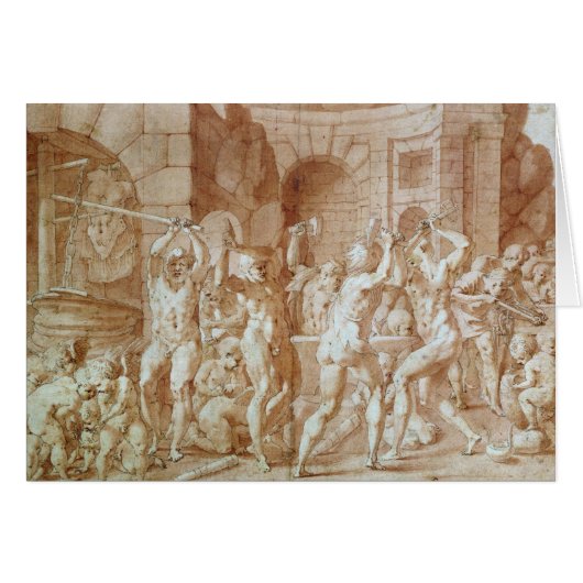 Cyclops in the Forge of Vulcan (Front Horizontal)