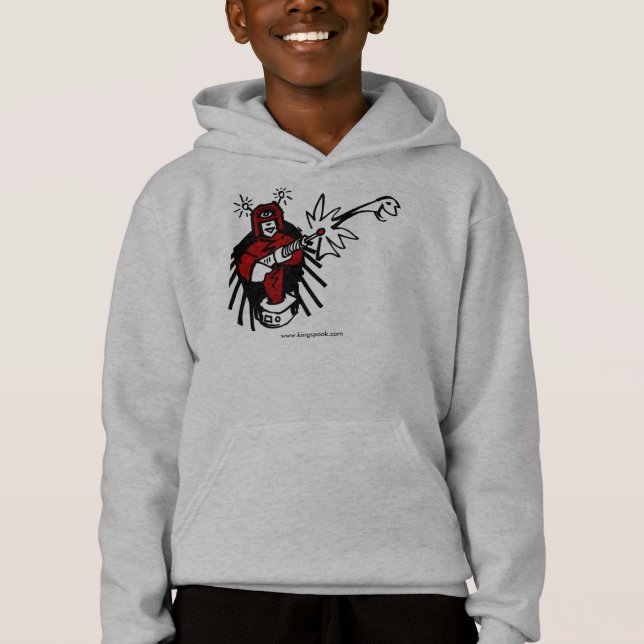 Cyclops Kid's Hoodie (Front)