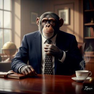 Cyclops Monkey Socks Neck Tie