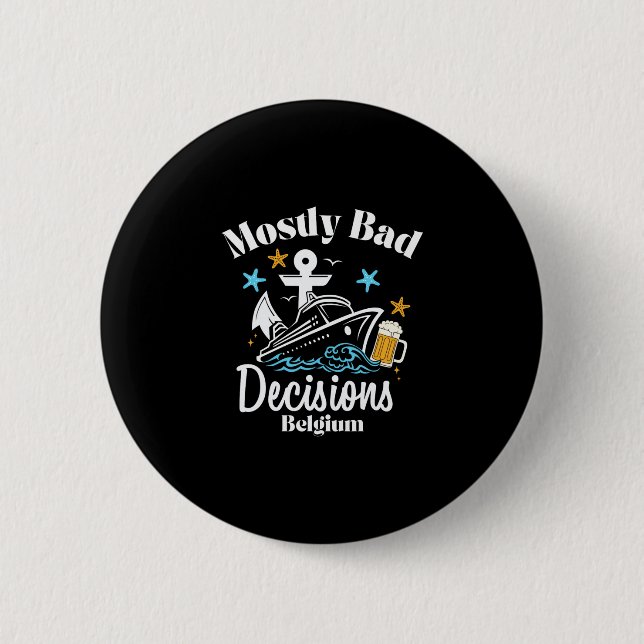 Cyclops Monster 6x7 Meme Haunted Number 67 Hallowe Button (Front)