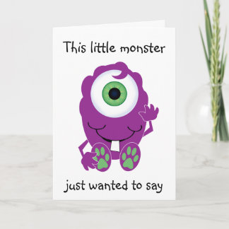 Cyclops Monster Card