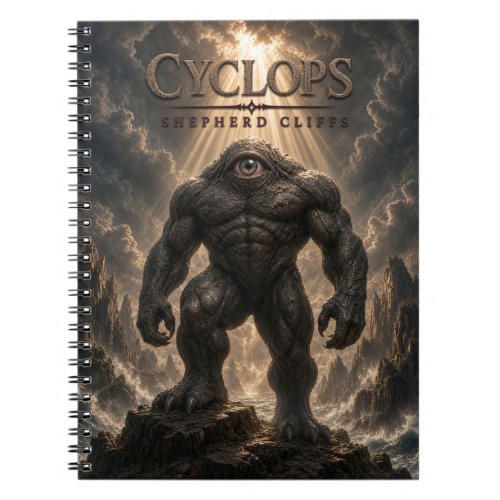 Cyclops Shepherd Cliffs Dark Cinema Notebook
