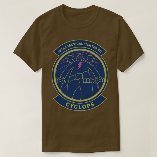 Cyclops Squadron T-Shirt (Design Front)