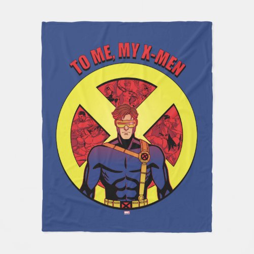 Cyclops _ To Me My X_Men Fleece Blanket