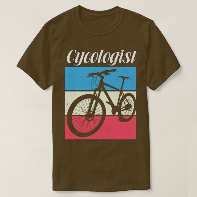 Cycologist 8 T-Shirt (Design Front)